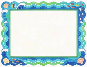 Ocean Waves and Sea Life Theme